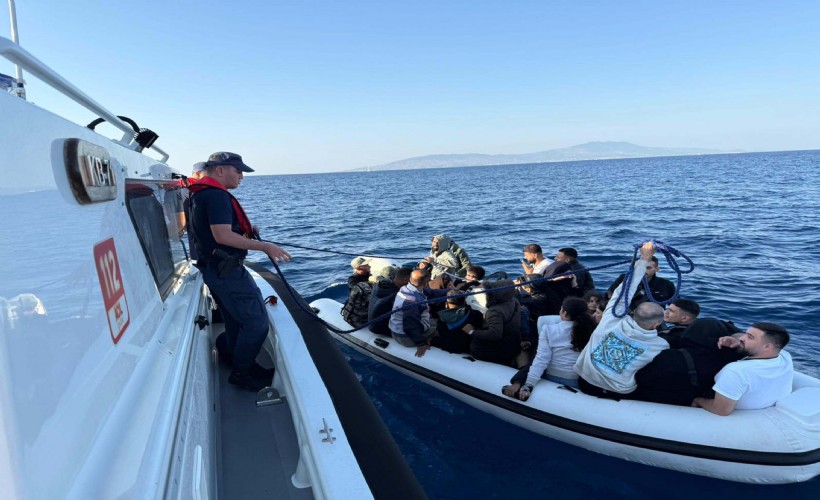 Bodrum’da 24 kaçak göçmen ile 2 organizatör yakalandı