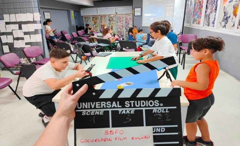 Bornova’da genç yeteneklere sinema yolculuğu