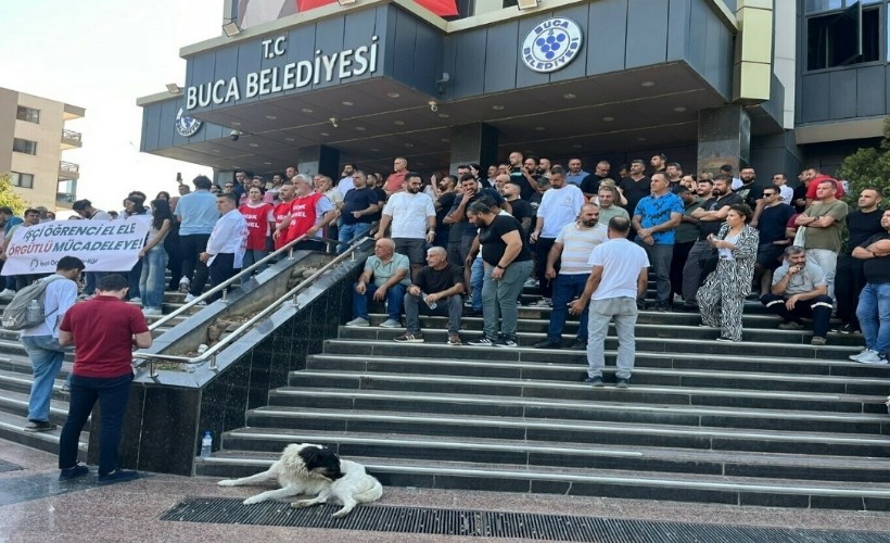 Buca Belediyesi'nde işçiler geri adım atmıyor!