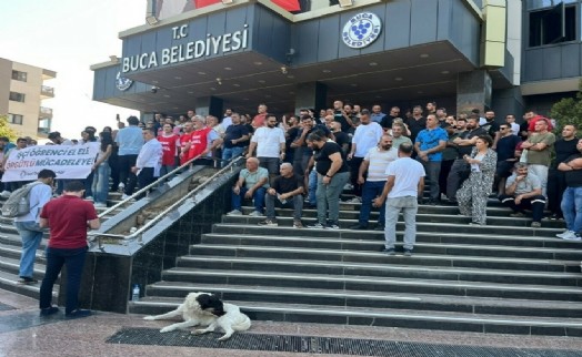 Buca Belediyesi'nde işçiler geri adım atmıyor!