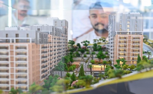 Büyükşehir'in sosyal konut projesi İEF'de VR gözlükle tanıtılıyor