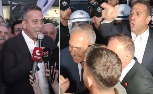 CHP İstanbul İl Başkanlığı önünde abluka: Polis ile partililer arasında tartışma çıktı