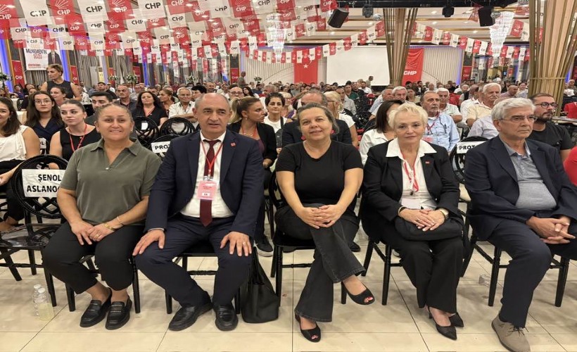 CHP Menemen'de kongre heyecanı sona erdi! Özbey güven tazeledi