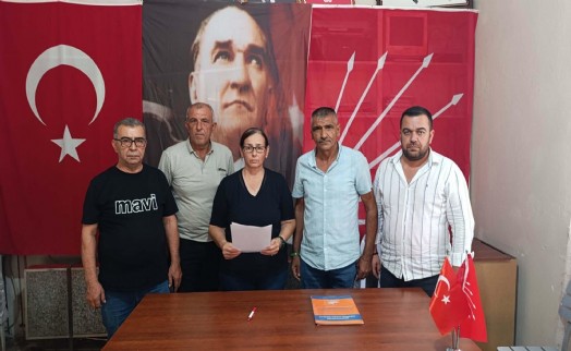 CHP Yenipazar ilçe Başkanı ve yönetimi istifa etti
