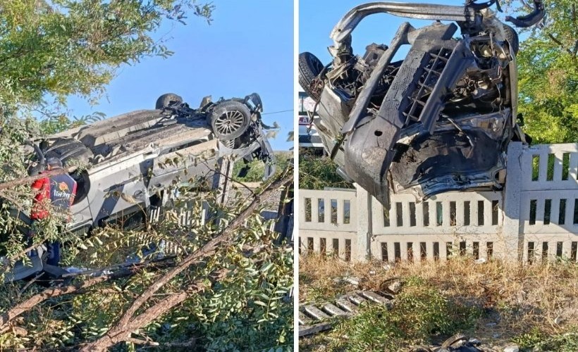 Çay'da kaza korkunç kaza! 1 ölü, 4 yaralı