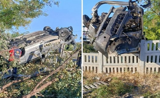 Çay'da kaza korkunç kaza! 1 ölü, 4 yaralı