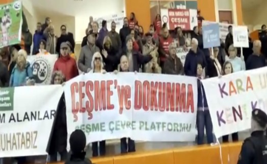 Çeşme'yi cehenneme çevirecek projenin ÇED toplantısı öncesi sert tepki