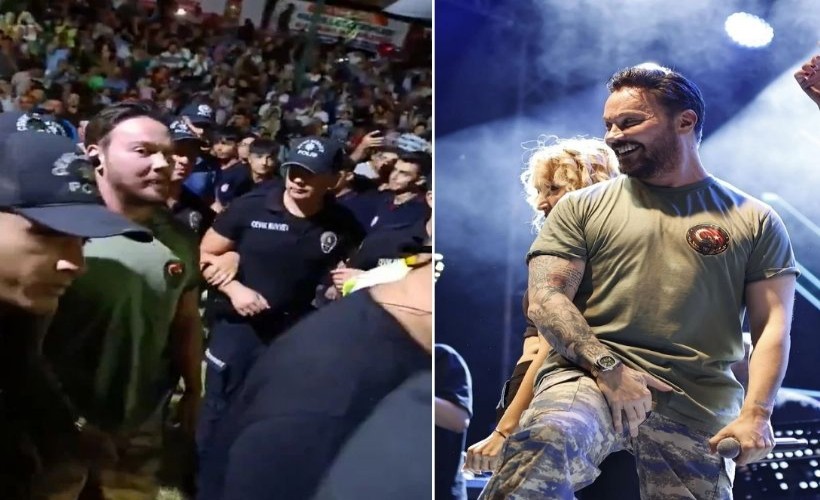 Çevik kuvvet polisleri Sinan Akçıl'a etten duvar ördü! Görüntülere tepki yağdı