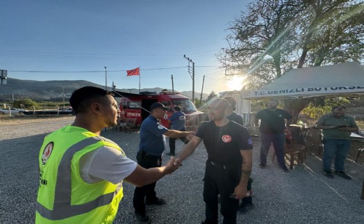 Denizli'de görev tamam, İzmir İtfaiyesi eve dönüyor