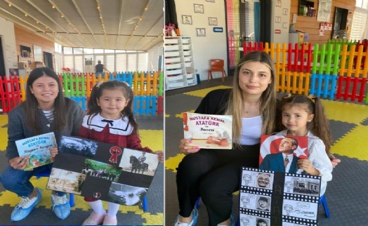 Efes Selçuk'tan miniklere anlamlı etkinlik: 'Dersimiz Atatürk'