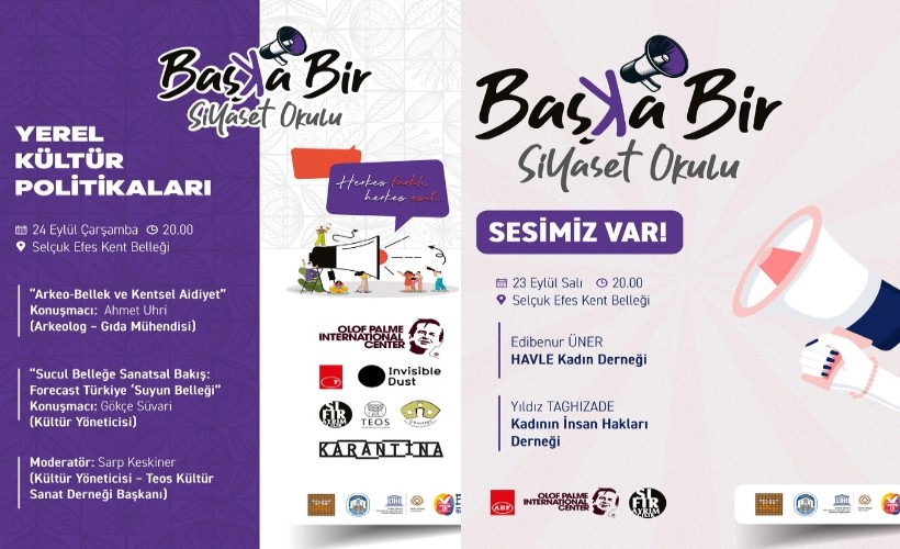 Efes Selçuk’ta 'Başka Bir Siyaset Okulu' başlıyor