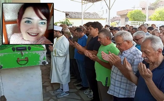 Eski sevgilisinin öldürdüğü Selin, son yolculuğuna uğurlandı
