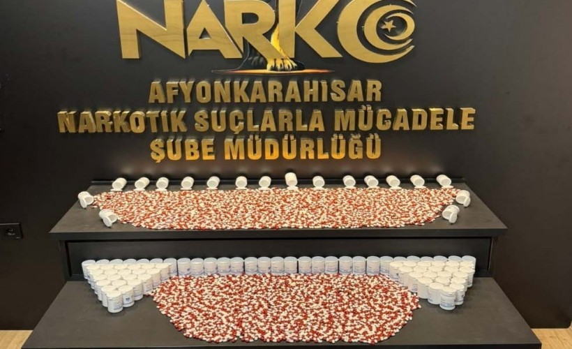Evden 6 bin 731 uyuşturucu hap çıktı