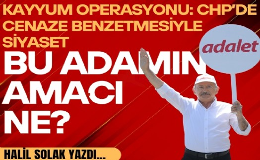 Halil Solak yazdı... Bu adamın amacı ne?