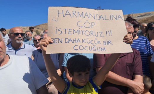 Harmandalı halkı isyanda: Mahkeme kararı uygulansın, çöp sahası kapatılsın!