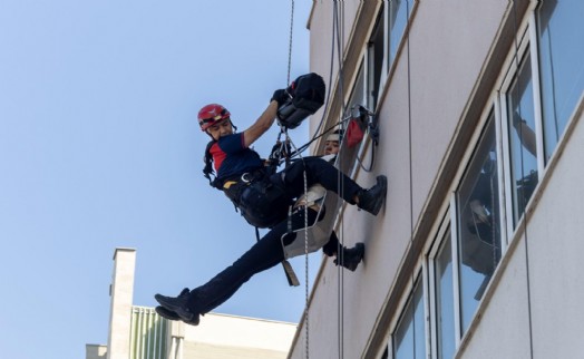 İZSU'da gerçeği aratmayan tatbikat