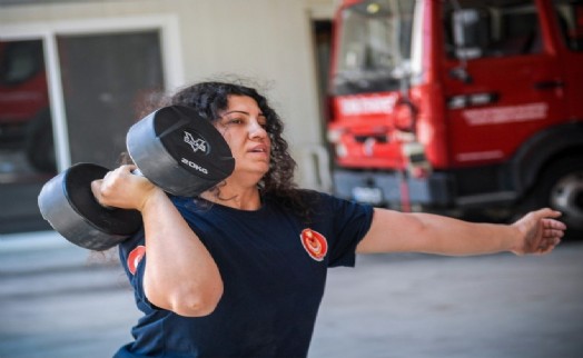 İtfaiye personeli Bahar şimdi Avrupa'da yarışacak