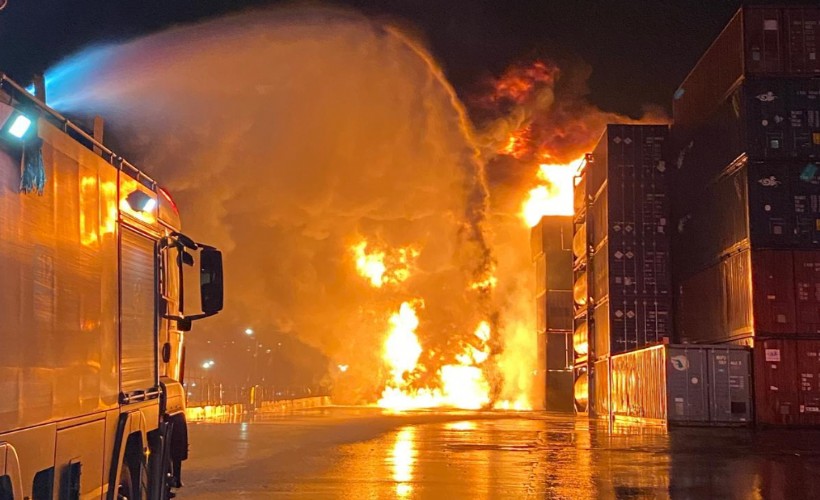 İzmir İtfaiyesi, Aliağa’da büyük bir felaketin önüne geçti
