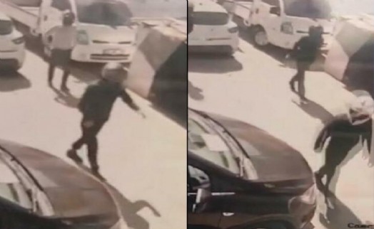 Kasklı şüpheliler iş yerini bastı: 1 milyon 200 bin liralık soygun!