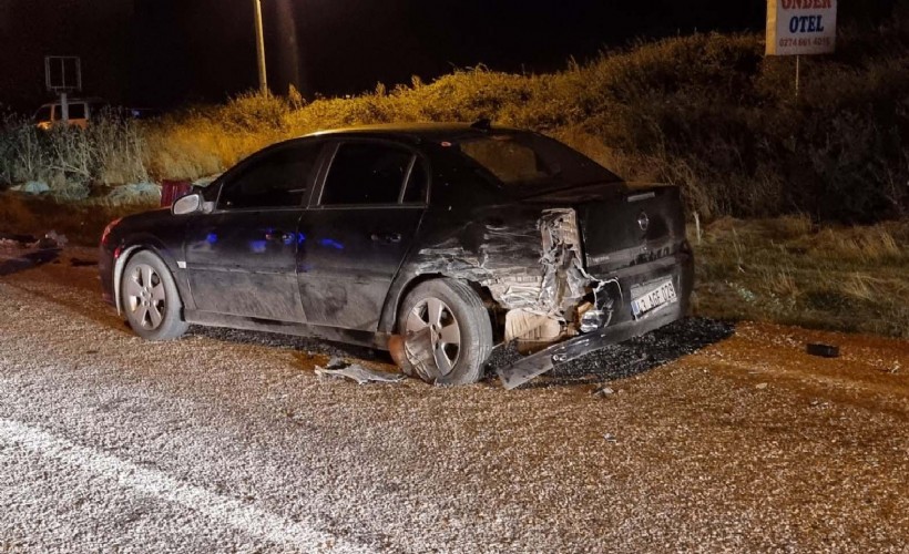 Kütahya’da aynı bölgede 3 dakika arayla iki kaza: 1 yaralı