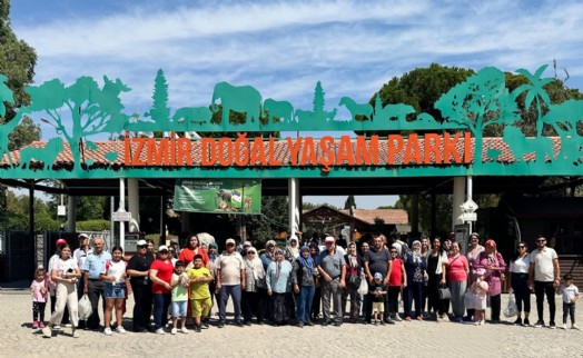 Ödemişli afetzedelere moral gezisi