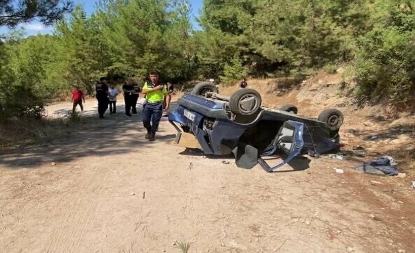 Otomobil uçuruma yuvarlandı: Anne ve 2 yaşındaki oğlundan acı haber!