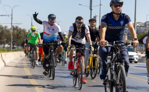 Sağlıklı yaşam ve temiz çevre için pedalladılar