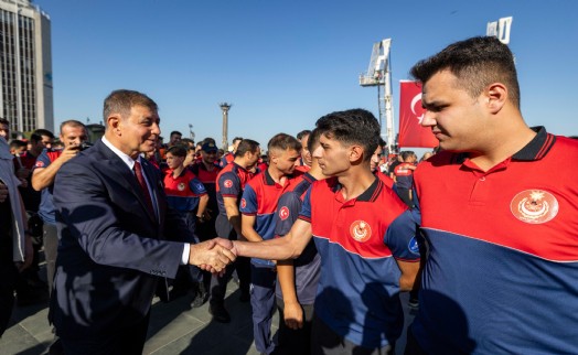 Tugay: Kahraman itfaiye personelimize minnetimiz büyük