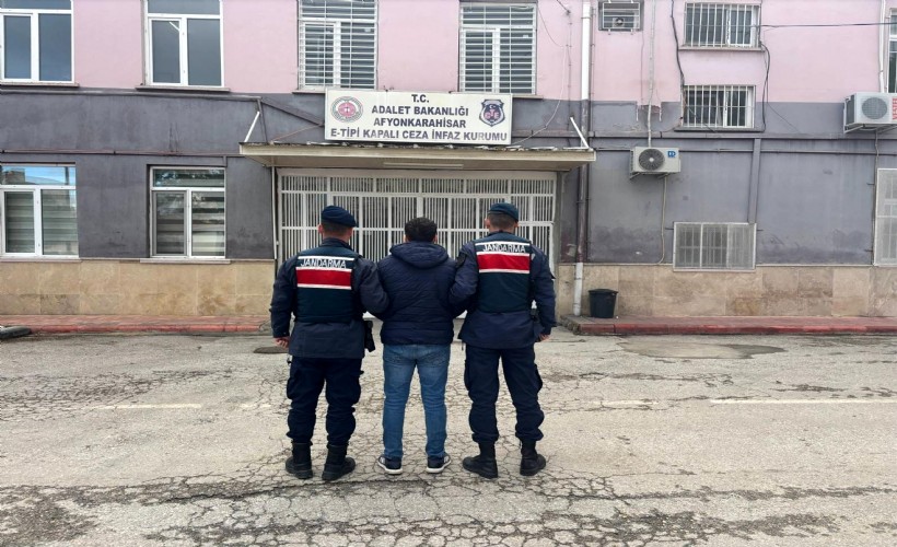 Afyon'da aranan hükümlüler yakalandı