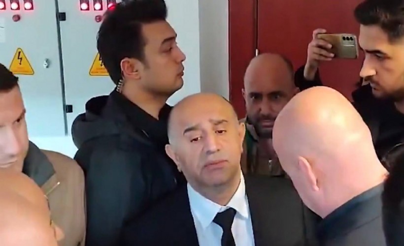 Aziz İhsan Aktaş'ın koruma ordusu tepki çekti