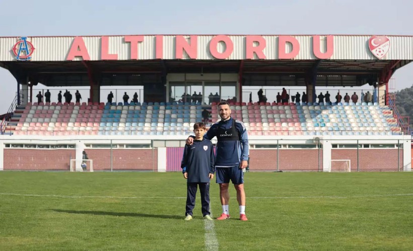 Baba-oğul Altınordu'da buluştu