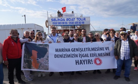 Başkan Yetişkin'den marina projesine itiraz: Sığacık'ın ölüm fermanıdır