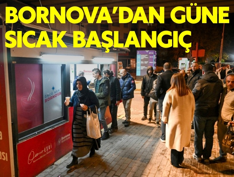 Bornova’da soğuk günlere karşı sıcak dayanışma