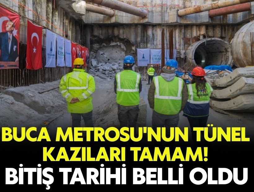 Buca Metrosu'nda kritik viraj dönüldü: Tünel kazıları tamam!