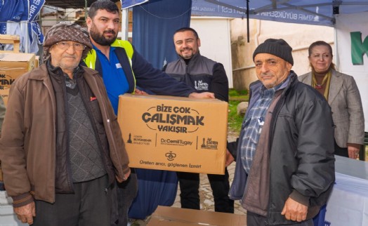 Büyükşehir'den afetzede arıcılara can suyu