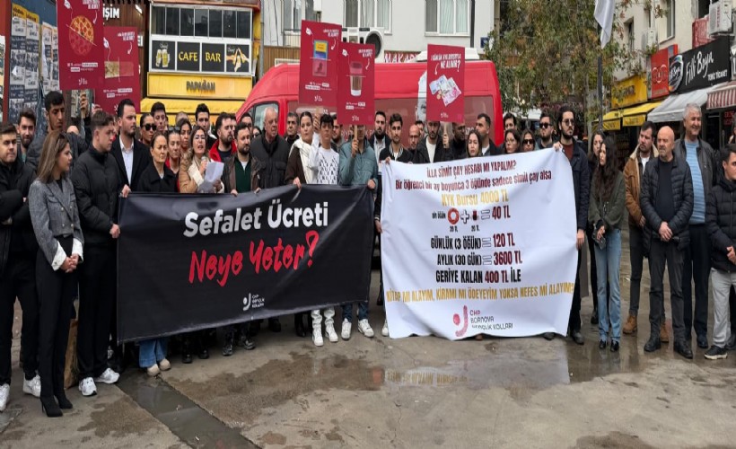 CHP İzmir'in gençlerinden 'KYK bursu' isyanı: 'Günlük 133 lira reva mı?'