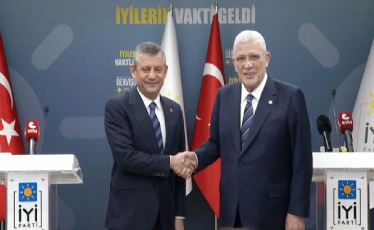 CHP'den İYİ Parti'ye ziyaret: Özel ve Dervişoğlu'ndan kritik açıklamalar