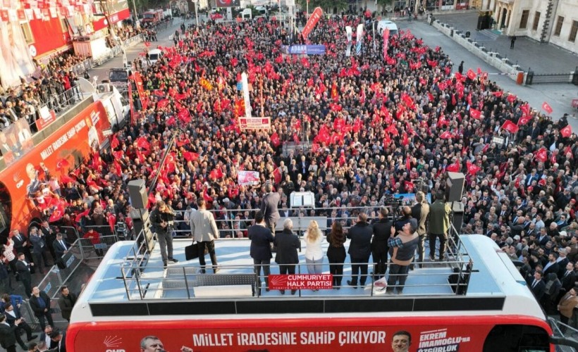 CHP'nin yeni miting adresi belli oldu