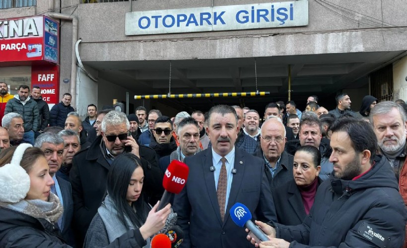Kapanan Çankaya Otoparkı'na esnaf sahip çıktı: Güçlendirmeye talibiz