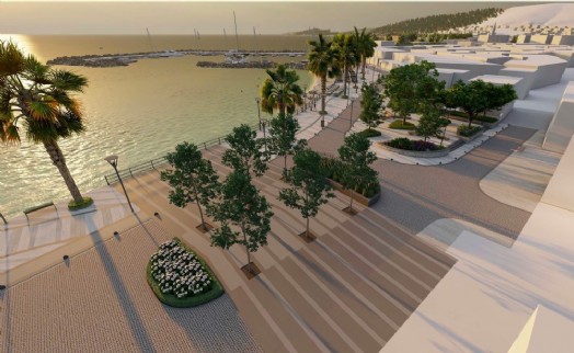 Çeşme'nin Çiftlik Sahili'ne modern dokunuş