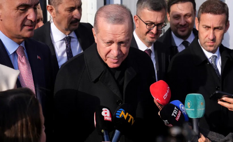 Erdoğan'dan gazetecilere 10 Ocak mesajı