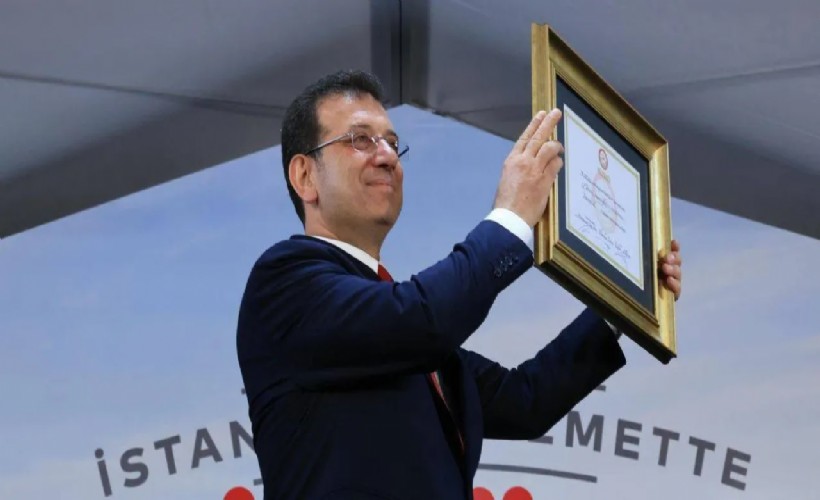 İmamoğlu'nun diploması davası reddedildi!