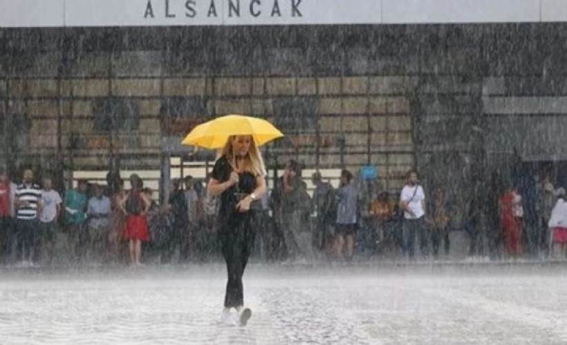 İzmir'de yağmur alarmı!