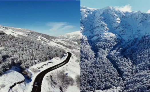 İzmir'in dağları masal diyarına döndü!