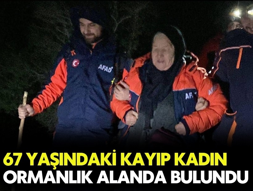İzmir’de kayıp kadın ormanlık alanda bulundu