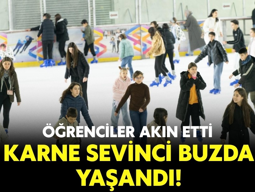 Karne sevinci buzda yaşandı: Öğrenciler akın etti!