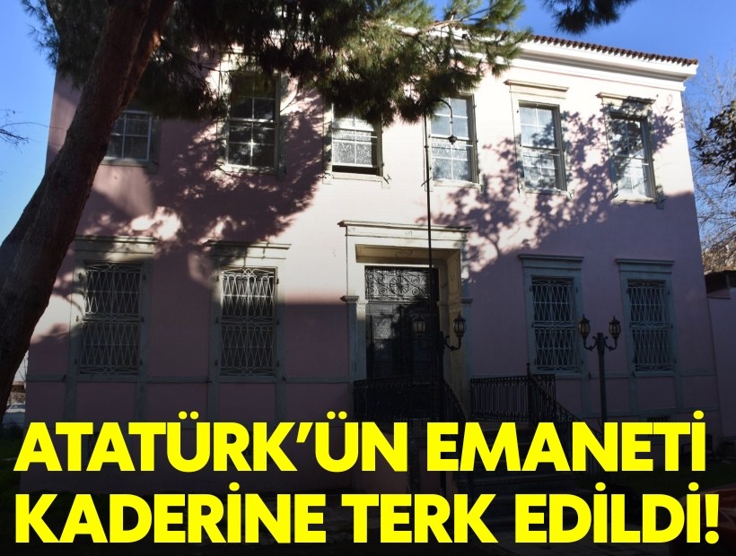 Karşıyaka'da Latife Hanım Köşkü rahatsızlığı: 2020'den bu yana kaderine terk edildi!