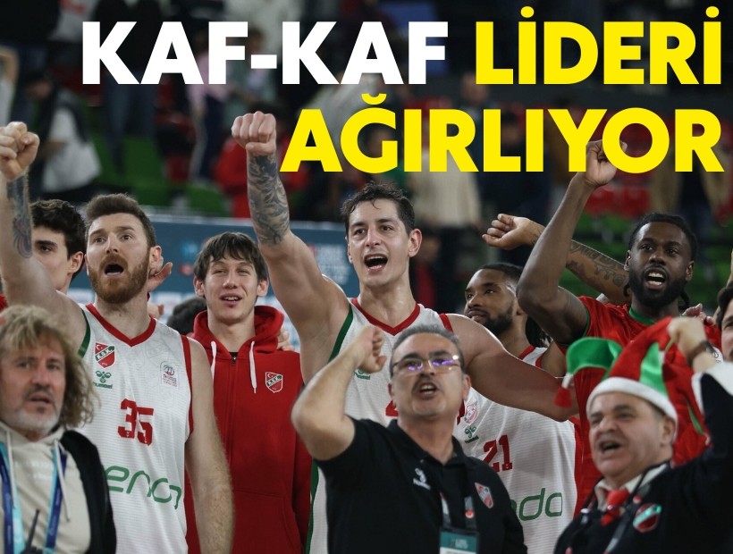 Karşıyaka'da potada Fenerbahçe'yi ağırlıyor