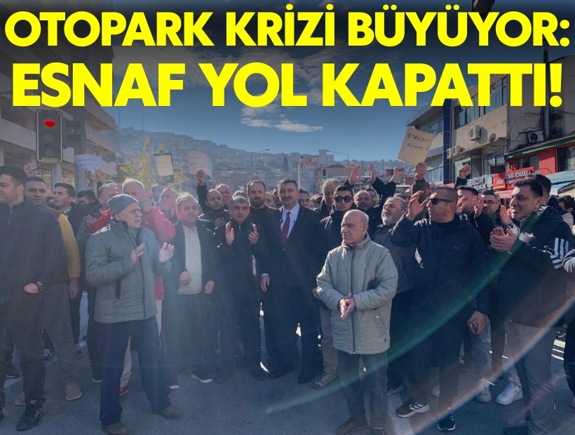 Kemeraltı’nda otopark krizi büyüyor: Esnaf yol kapattı!
