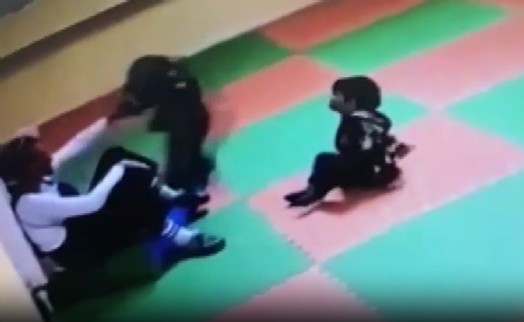Kreşte çocuklara şiddet: 3'ü öğretmen, 6 kişiye dava